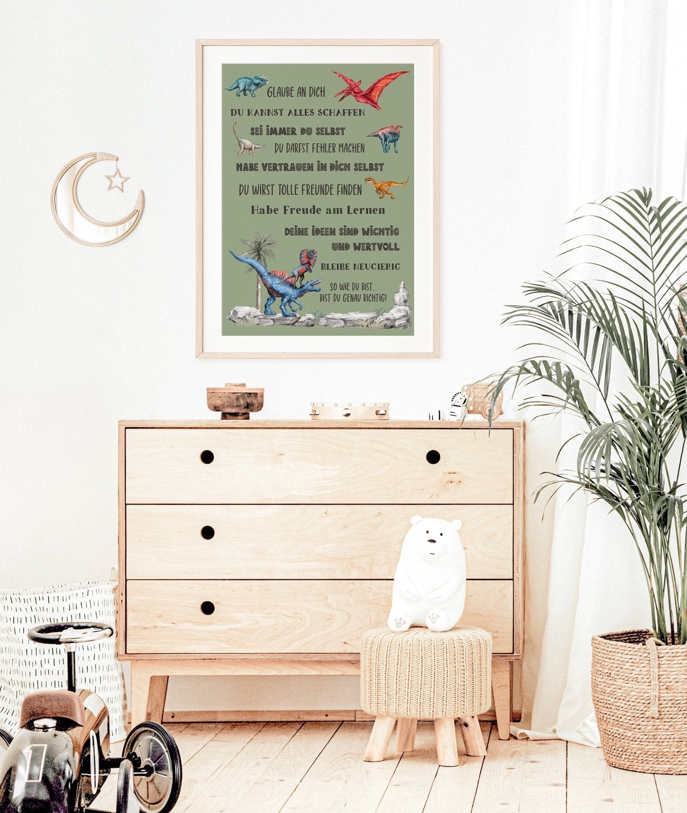 Geschenk Einschulung | Schulanfang | Schulkind I Affirmationsposter Kinder I optional mit Posterleiste - HappyLuz Shop