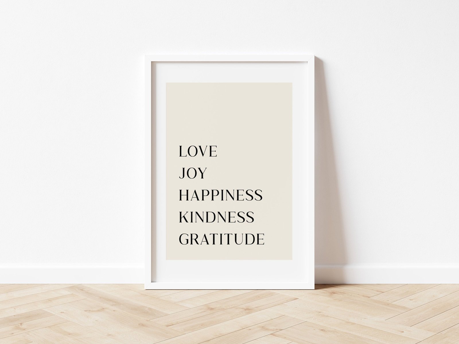 Sprüche und Zitate Poster, Kunstdruck, positives Mindset, Poster Affirmation, Digitaldruck Achtsamkeit, Print Love Joy Happiness 2 - HappyLuz Shop